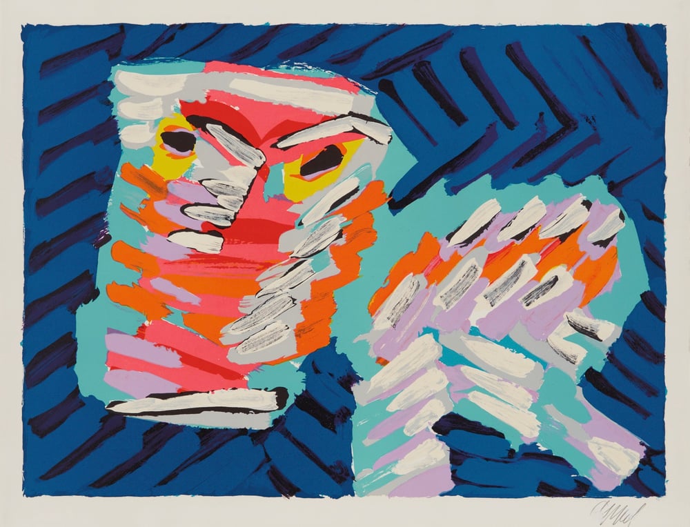 Appel, Karel | Sad Cat, 1979 — available on Composition Gallery