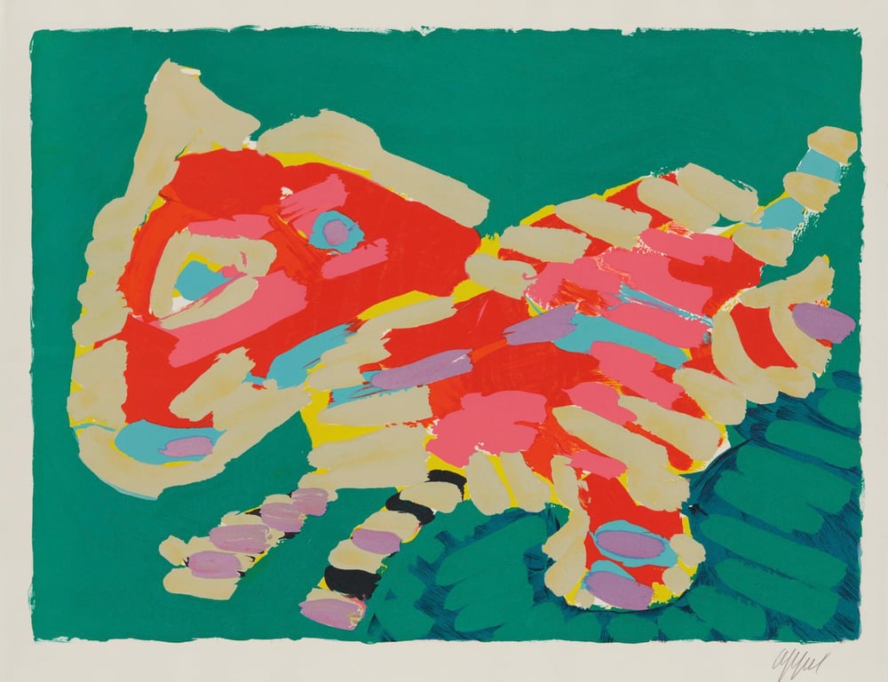 Appel, Karel | Luminous Cat, 1979 — available on Composition Gallery