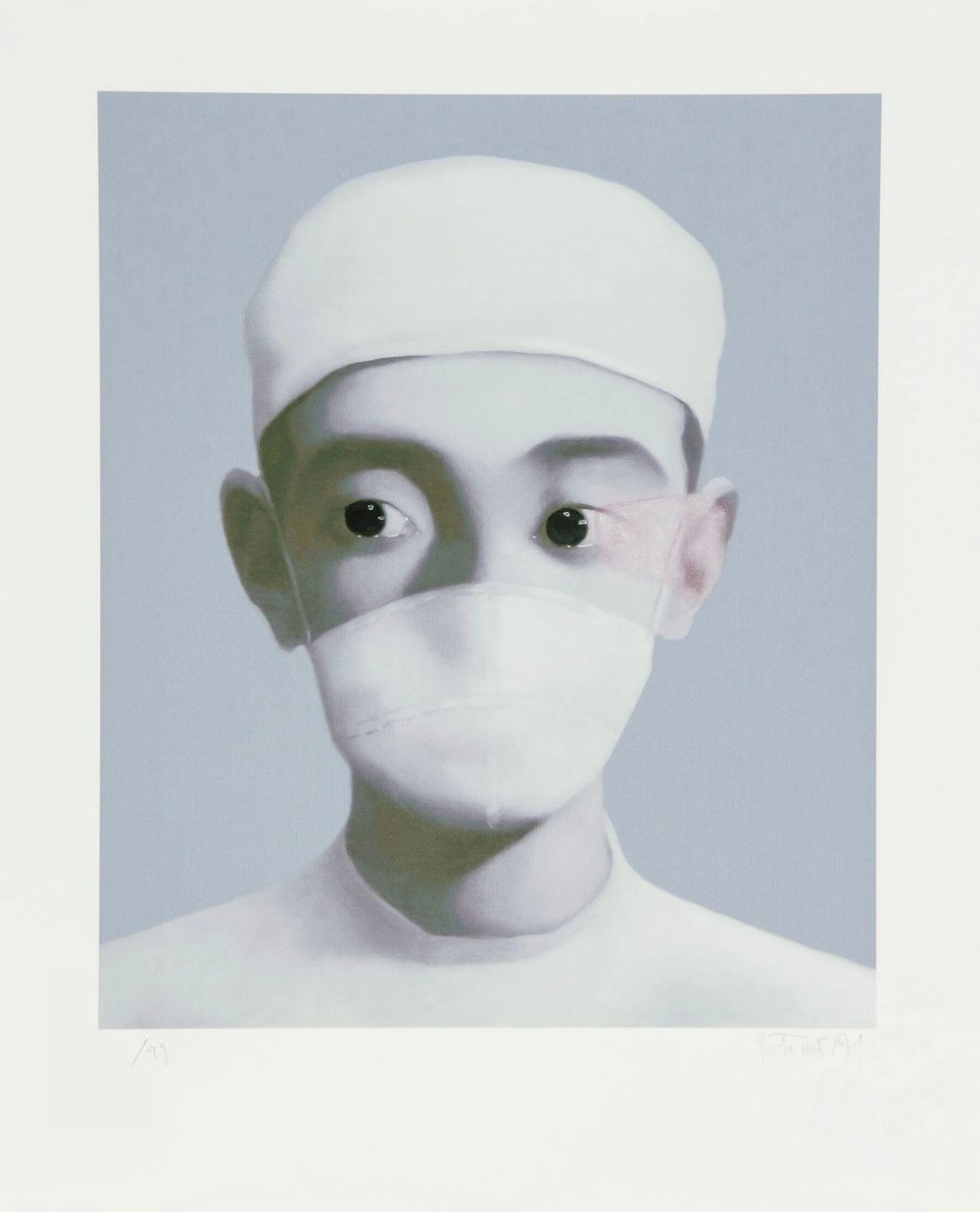 Xiaogang, Zhang | Identity Portrait, 2003 — available on Composition Gallery