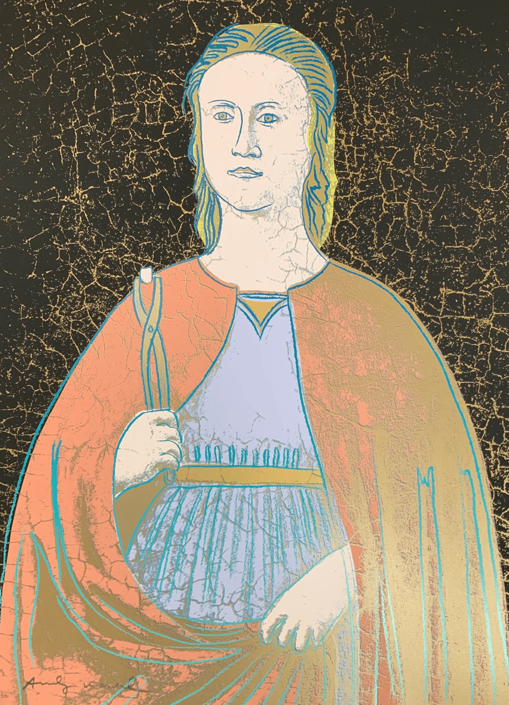 Warhol, Andy | Saint Apollonia (F. & S. II.331), 1984 — available on Composition Gallery