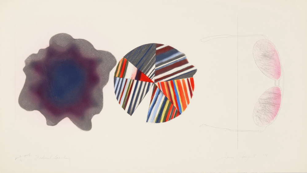 Rosenquist, James | Federal Spending, 1978 — available on Composition Gallery