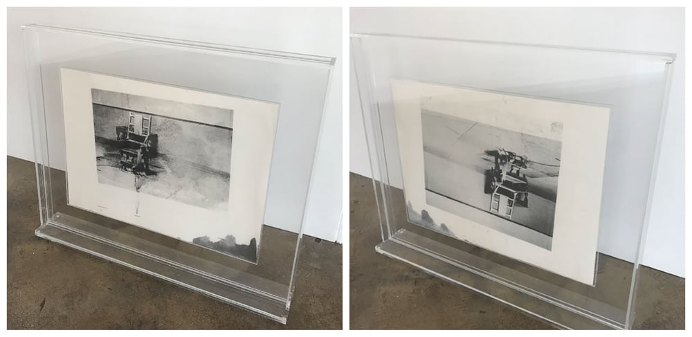 Warhol, Andy | Electric Chair (Retrospective Series), 1978 — available on Composition Gallery