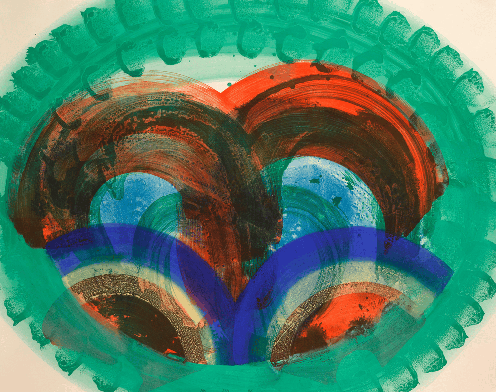 Hodgkin, Howard | Red Palm, 1986-1987 — available on Composition Gallery