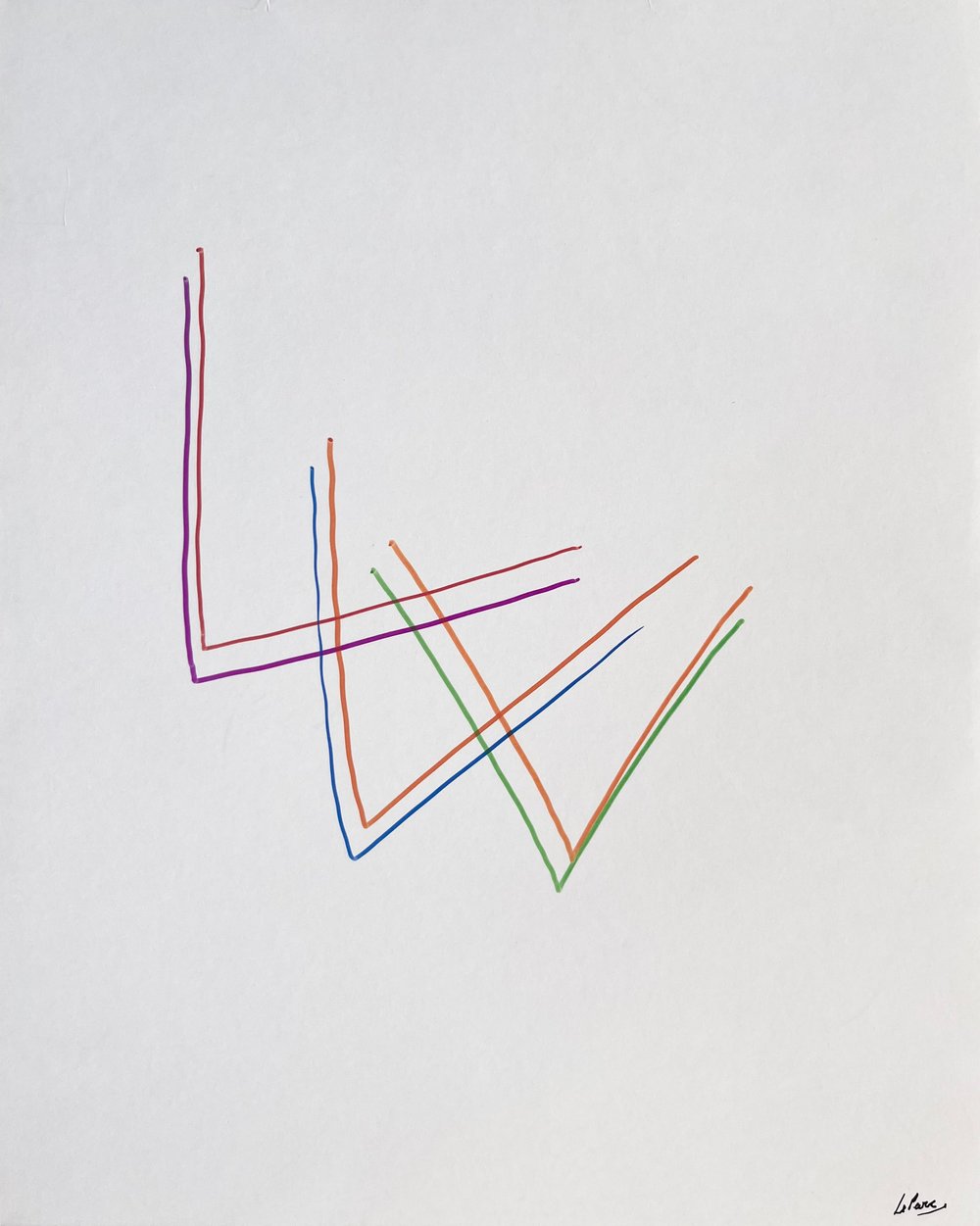 Le Parc, Julio | Dessin Infinie 8, 2022 — available on Composition Gallery