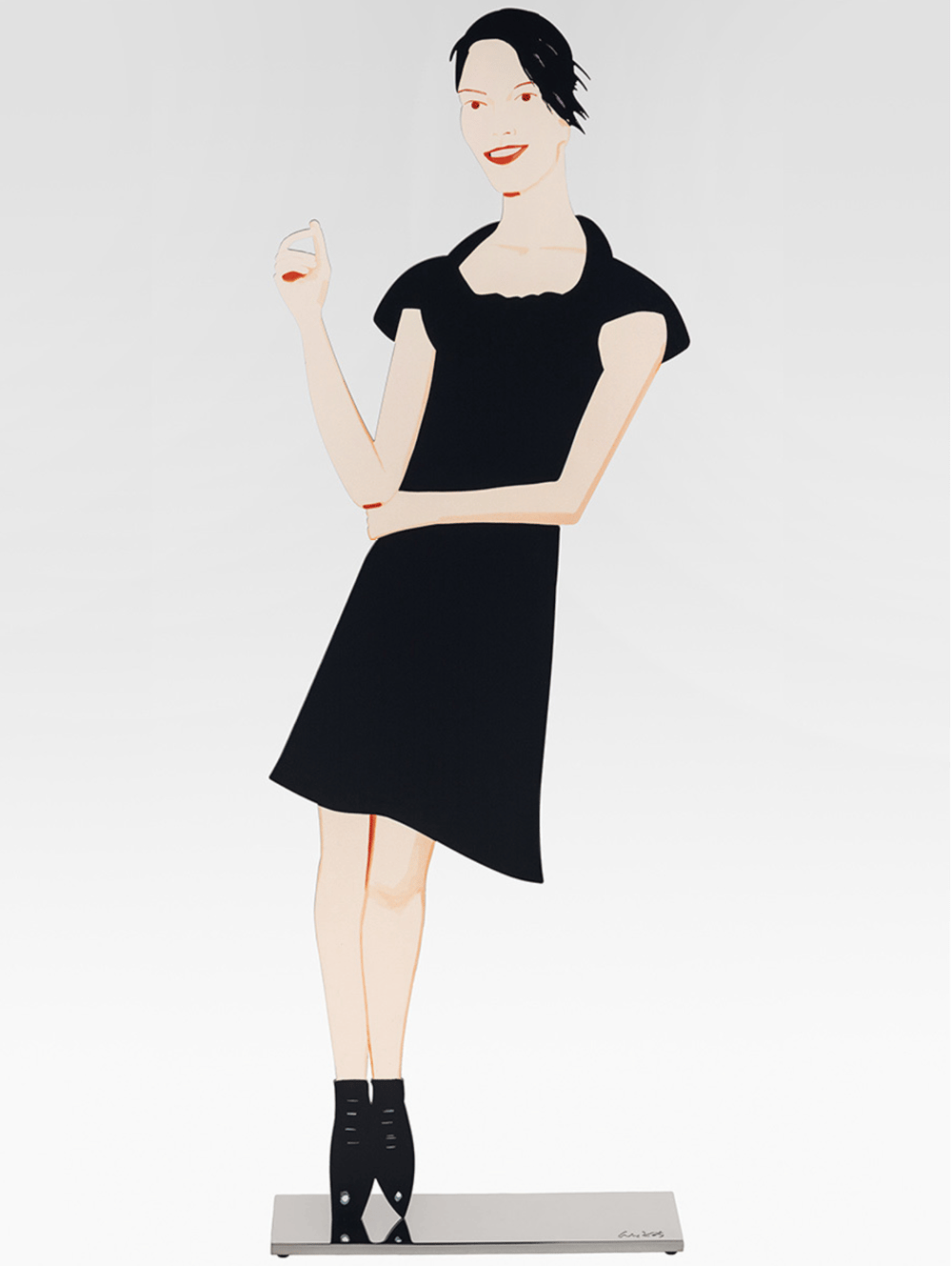 Katz, Alex | Black Dress 7 (Carmen), 2018 — available on Composition Gallery