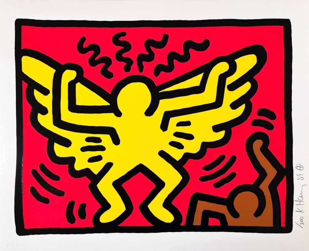 Haring, Keith | Pop Shop IV (A), 1989 — available on Composition Gallery
