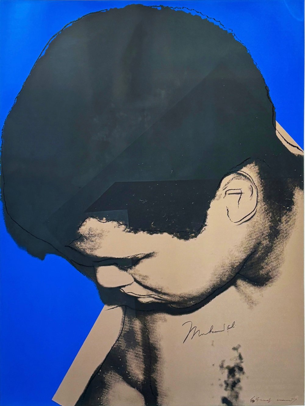 Warhol, Andy | Muhammad Ali: Looking Down II.180, 1978 — available on Composition Gallery