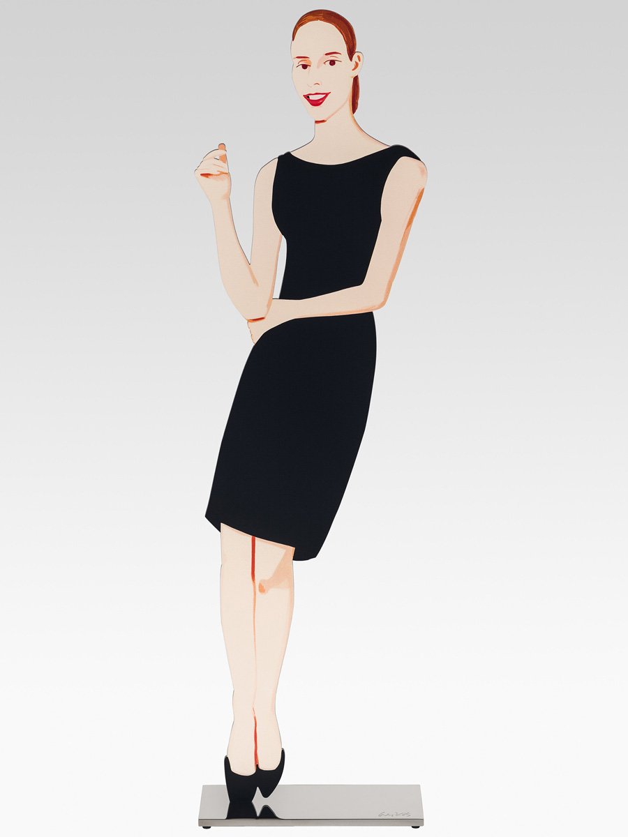 Katz, Alex | Black Dress 5 (Ulla), 2018 — available on Composition Gallery