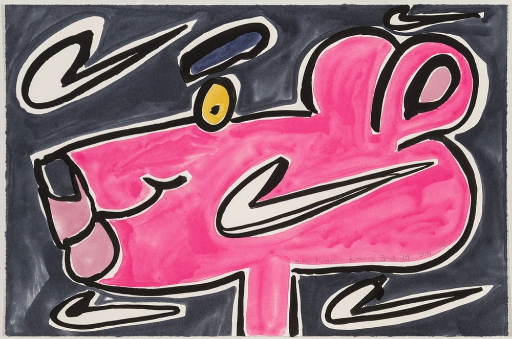 Bernhardt, Katherine | Nike Panther, 2019 — available on Composition Gallery