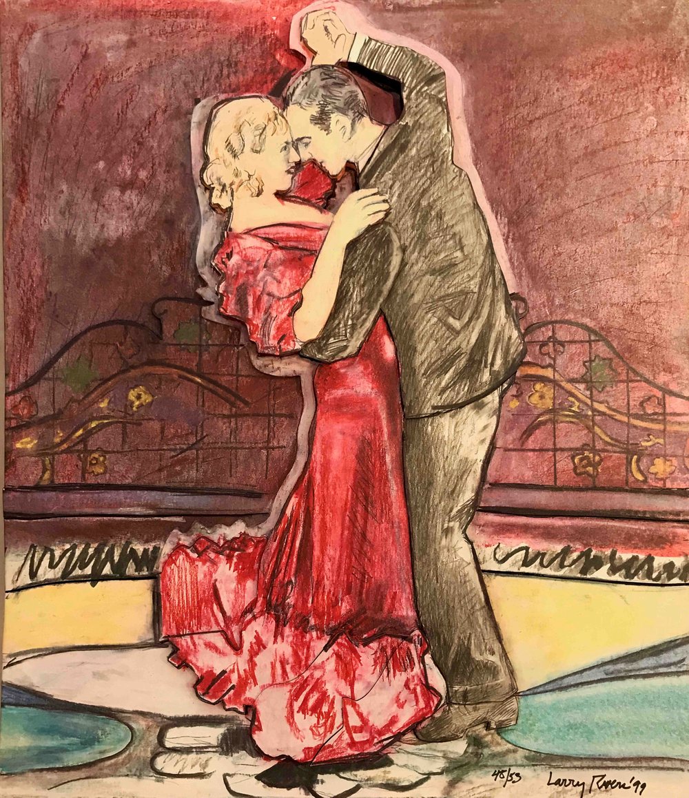 Rivers, Larry | Fred and Ginger, 1999 — available on Composition Gallery