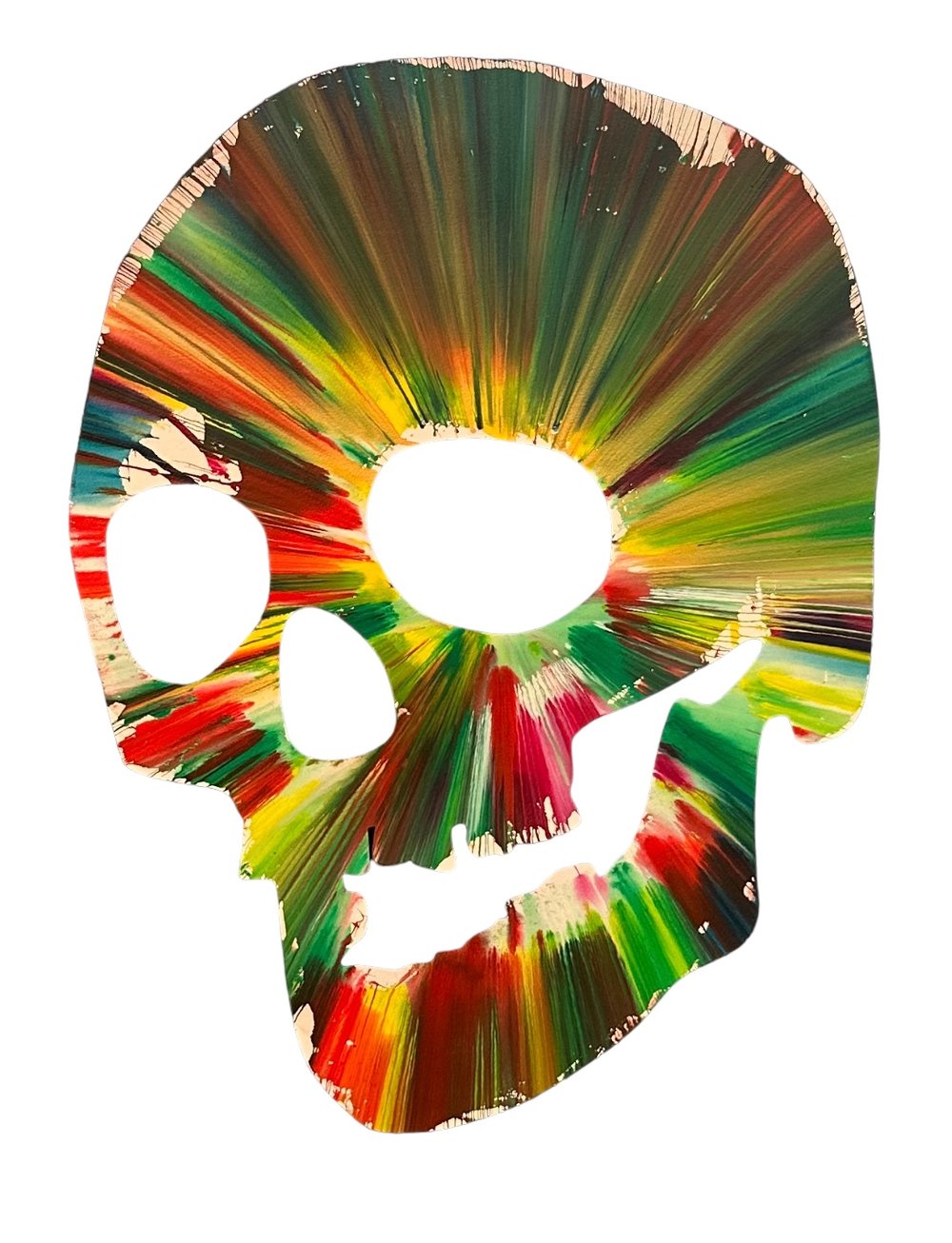 Hirst, Damien | Skull Spin Painting, 2009 — available on Composition Gallery