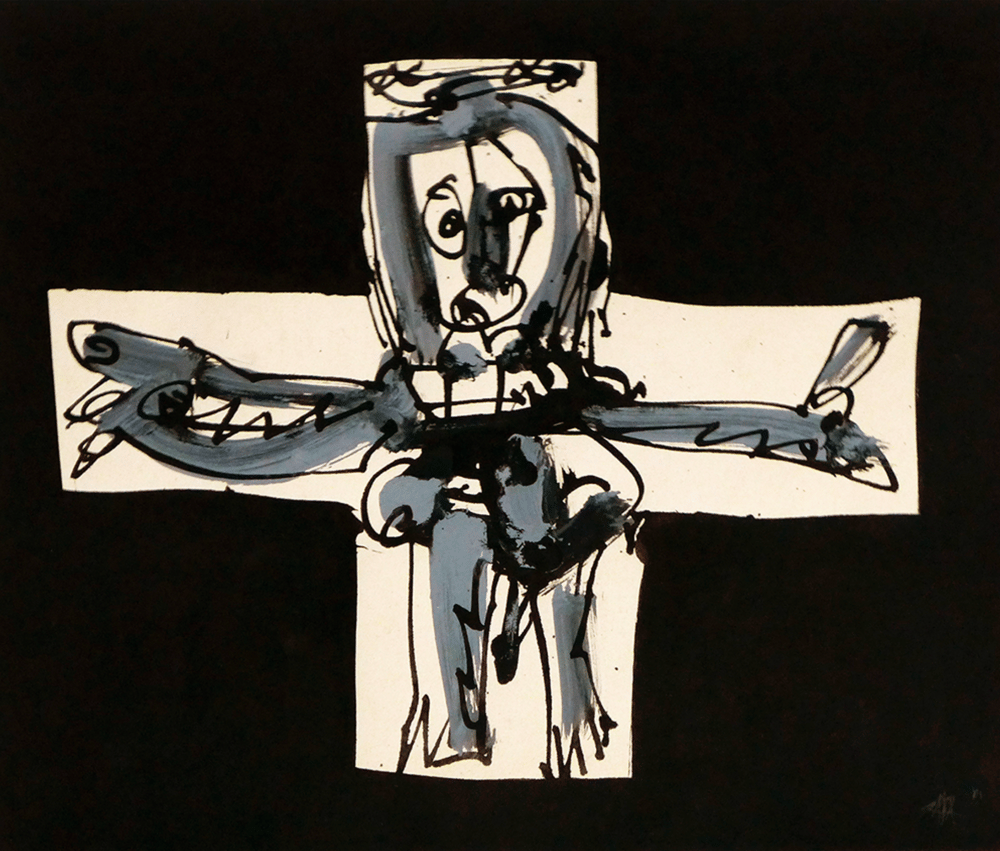 Saura, Antonio | Crucifixión, 1981 — available on Composition Gallery