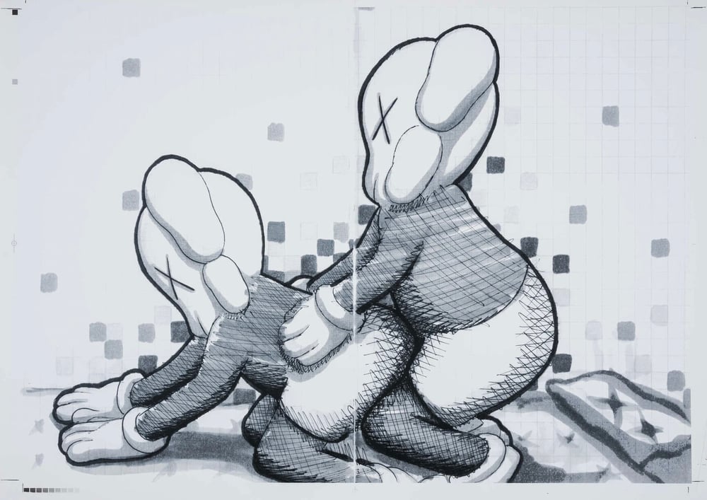 KAWS | I Like Printing, 2002 — available on Composition Gallery
