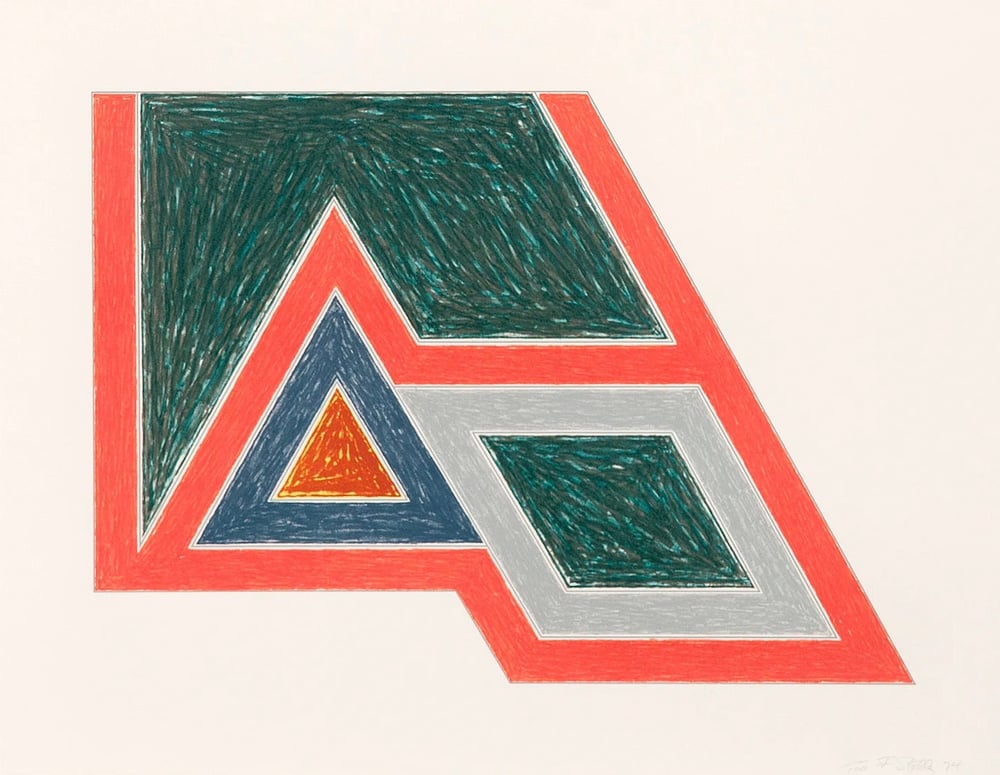 Stella, Frank | Sanbornville, 1974 — available on Composition Gallery Stella, Frank | Sanbornville, 1974 — available on Composition Gallery