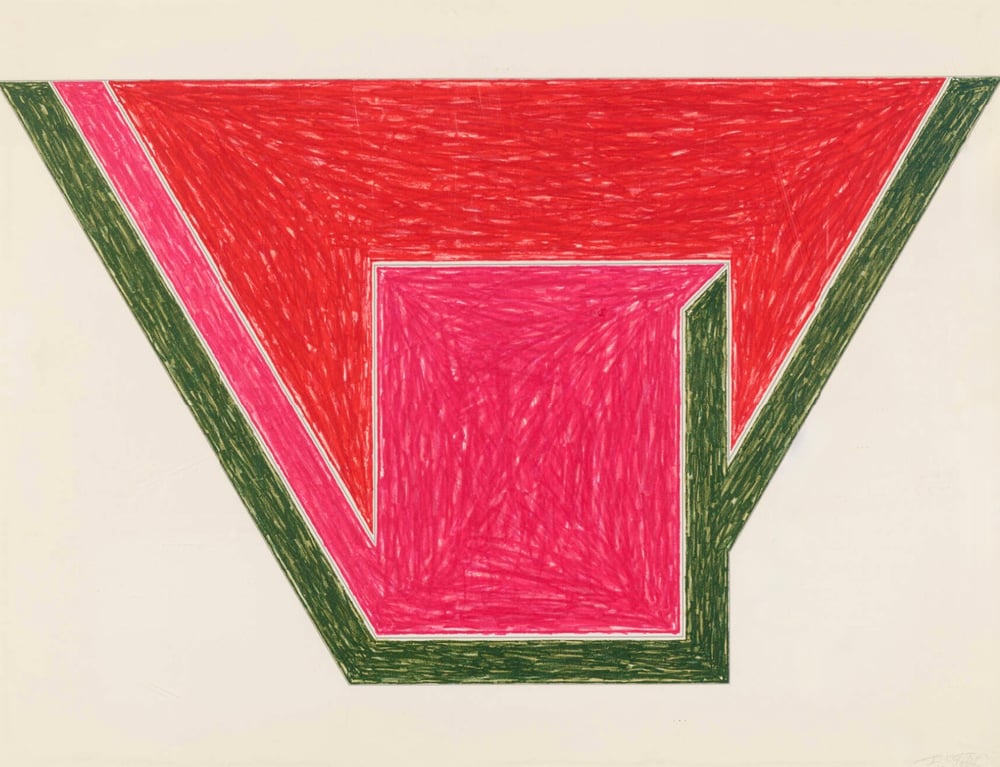Stella, Frank | Union (from Eccentric Polygons), 1974 — available on Composition Gallery
