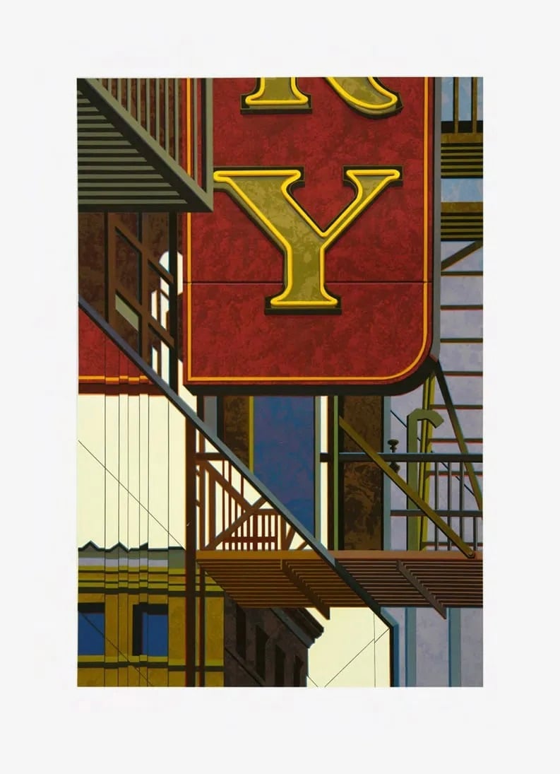 Cottingham, Robert | The Letter Y, 2001 — available on Composition Gallery