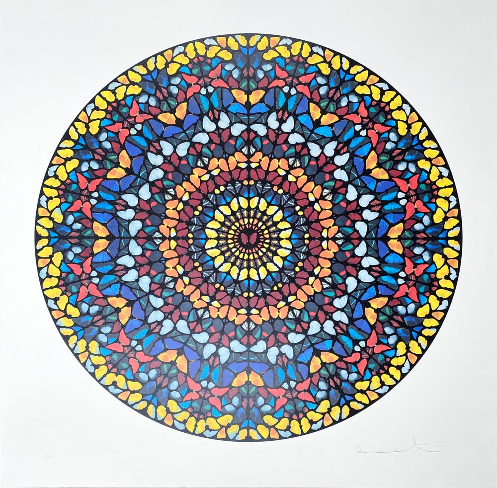 Hirst, Damien | Entreaty (Glitter), 2013 — available on Composition Gallery