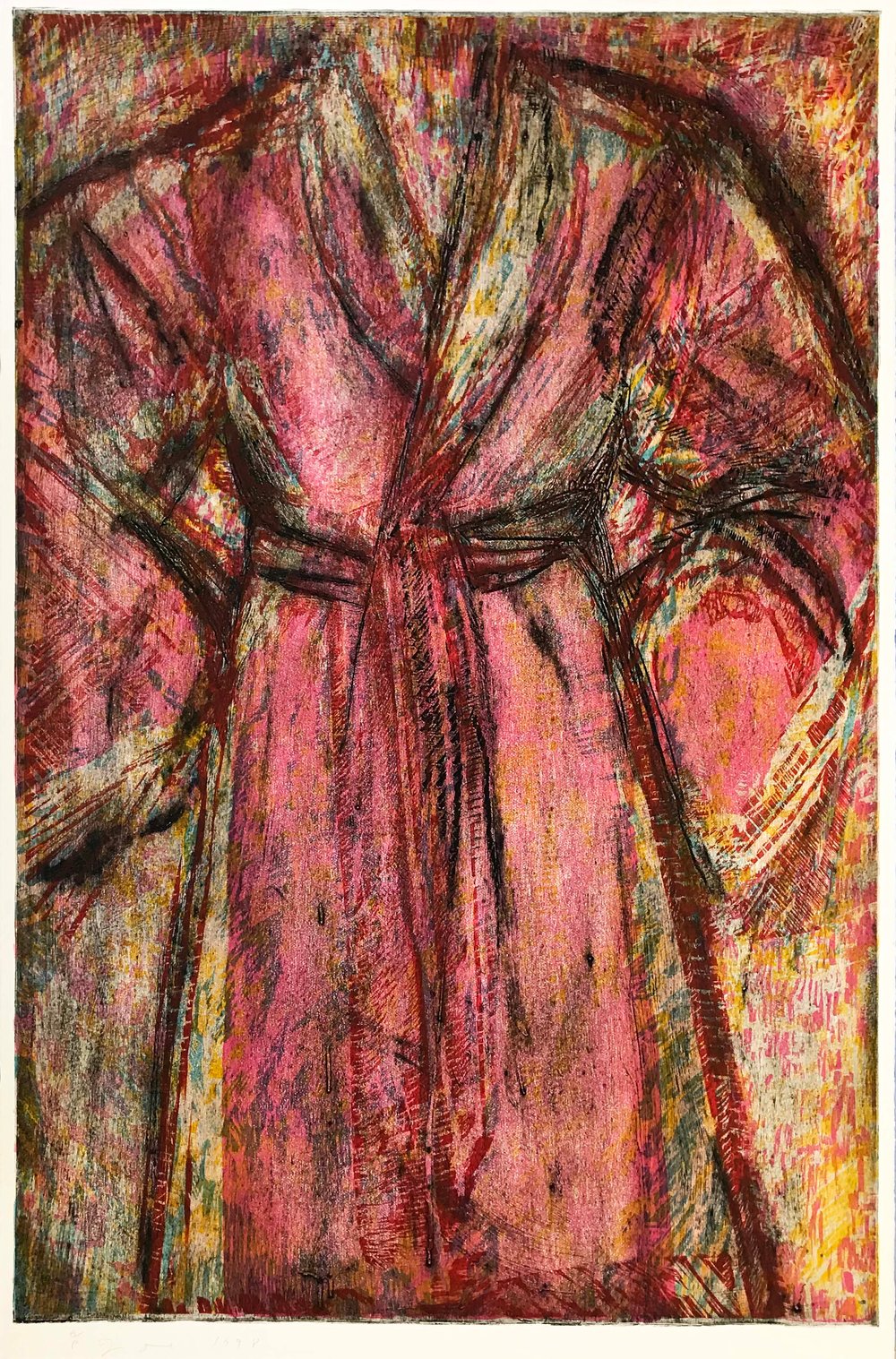 Dine, Jim | Rosy Robe, 1998 — available on Composition Gallery