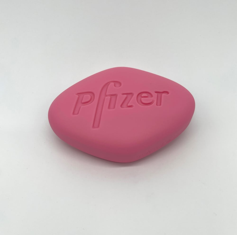 Hirst, Damien | Viagra Pink (S), 2014 — available on Composition Gallery