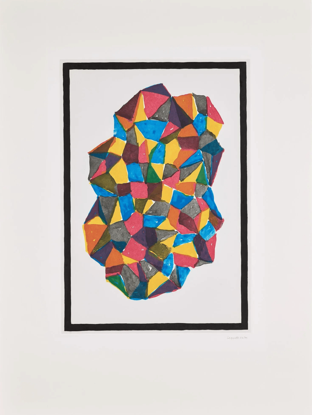 LeWitt, Sol | Plate #2 (from Complex Forms), 1989 — available on Composition Gallery