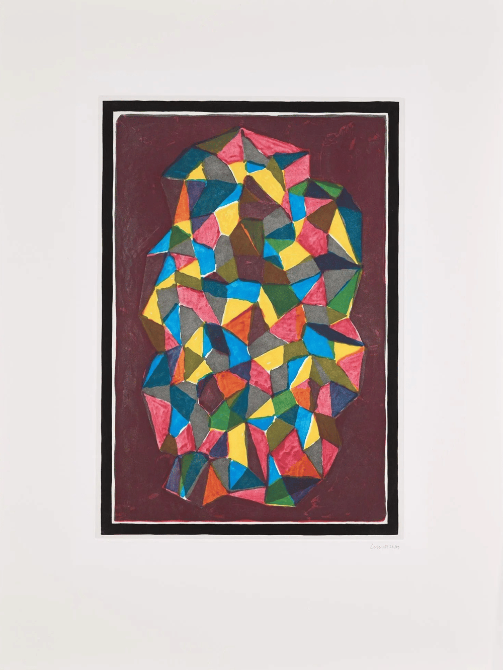 LeWitt, Sol | Plate #1 (from Complex Forms), 1989 — available on Composition Gallery