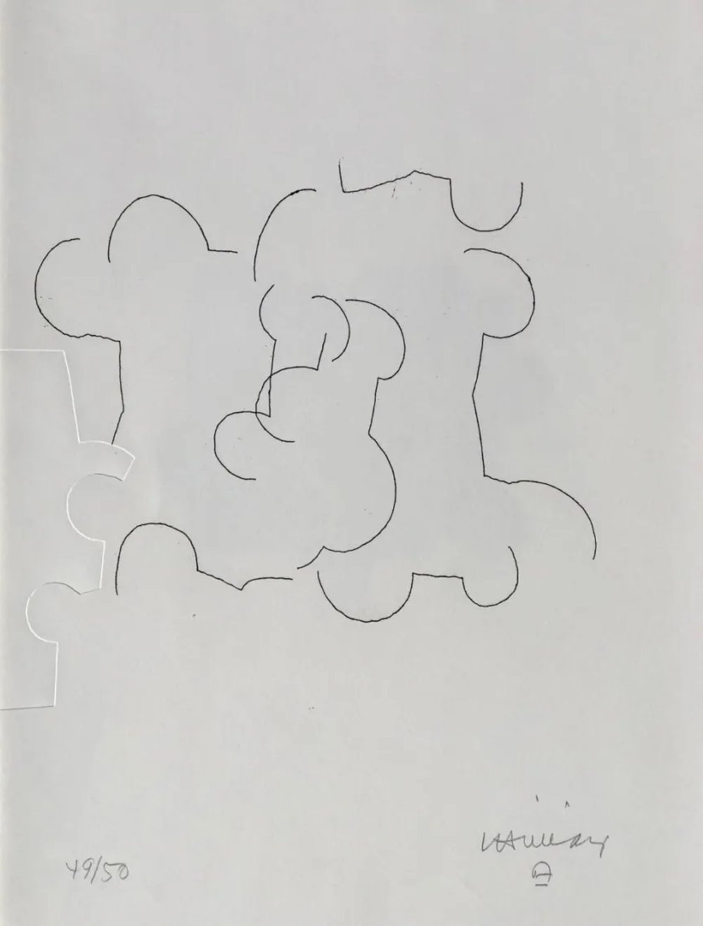 Chillida, Eduardo | Cioran XXX, 1983 — available on Composition Gallery