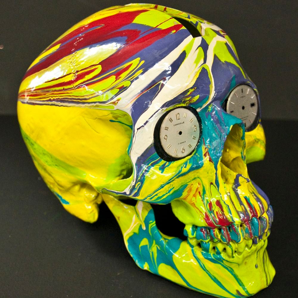 Hirst, Damien | The Hours Spin Skull, 2009 — available on Composition Gallery