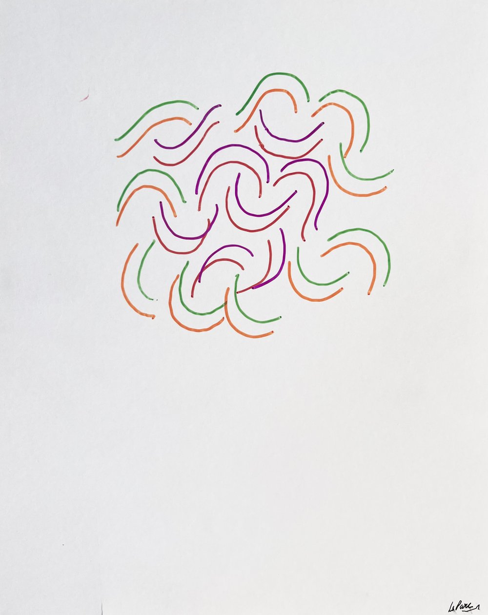 Le Parc, Julio | Dessin Infinie 22, 2022 — available on Composition Gallery