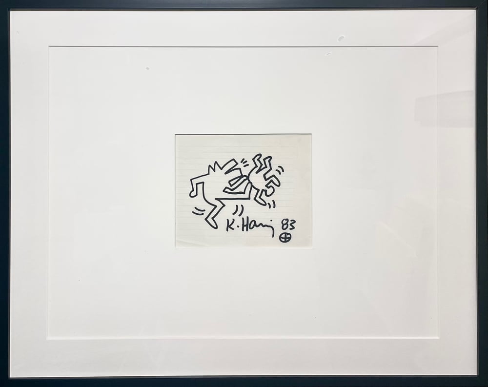 Haring, Keith | Untitled (drawing), 1983 — available on Composition Gallery