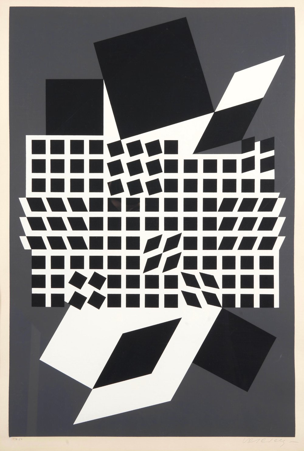 Vasarely, Victor | OETA, 1959 — available on Composition Gallery