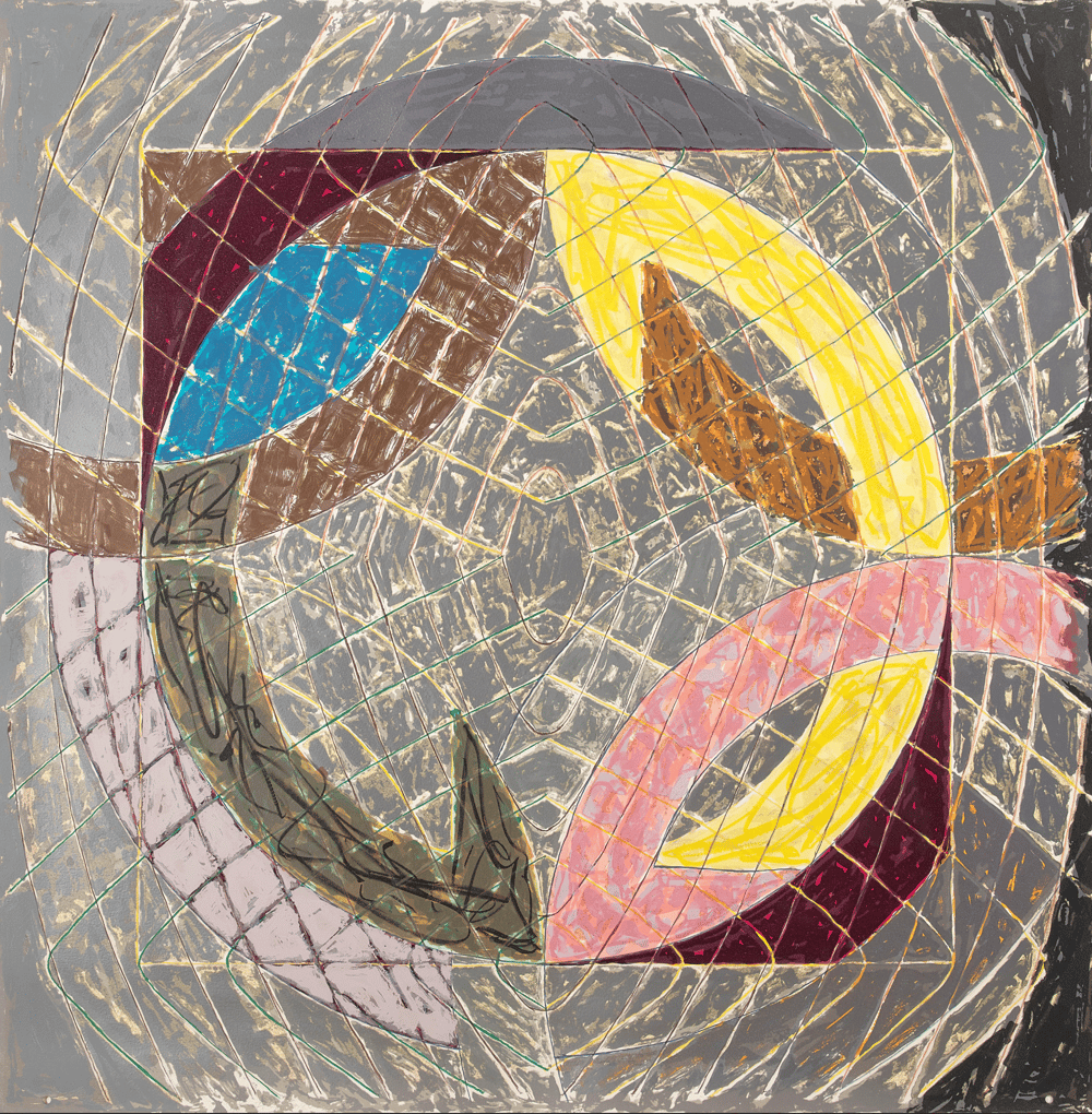 Stella, Frank |  Polar Co-ordinates VIII, from Polar Co-ordinates for Ronnie Peterson, 1980 — available on Composition Gallery