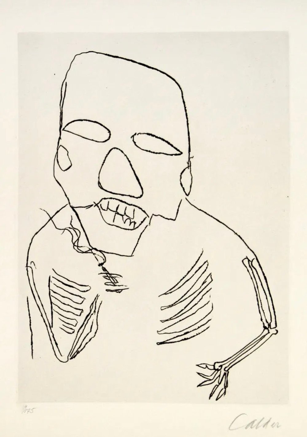 Calder, Alexander | Santa Claus I, 1974 — available on Composition Gallery