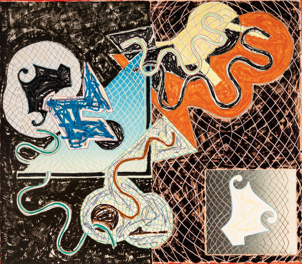 Stella, Frank | Shards Variant IVa, 1982 — available on Composition Gallery