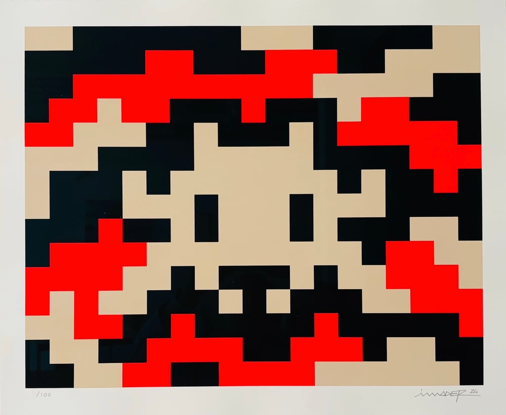 Invader | CAMO M-3C-M2, 2024 — available on Composition Gallery