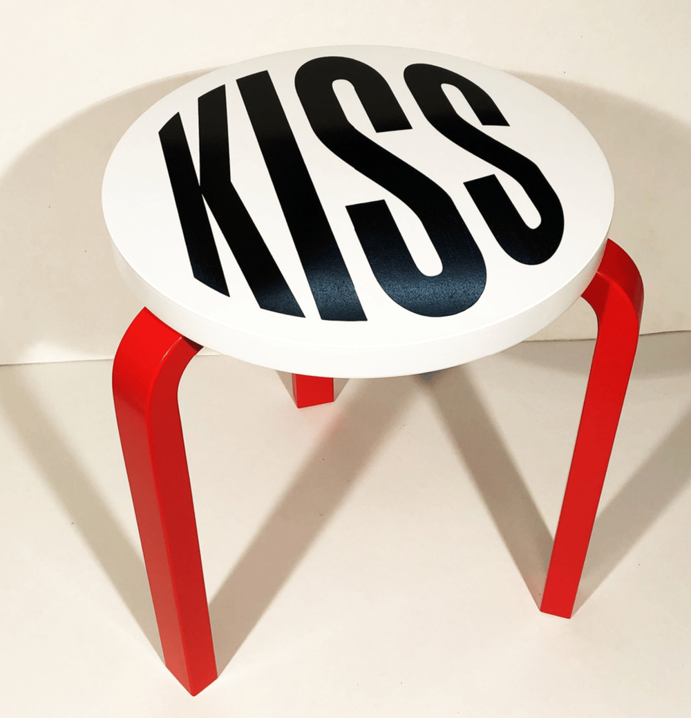 Kruger, Barbara | Untitled (Kiss), 2019 — available on Composition Gallery