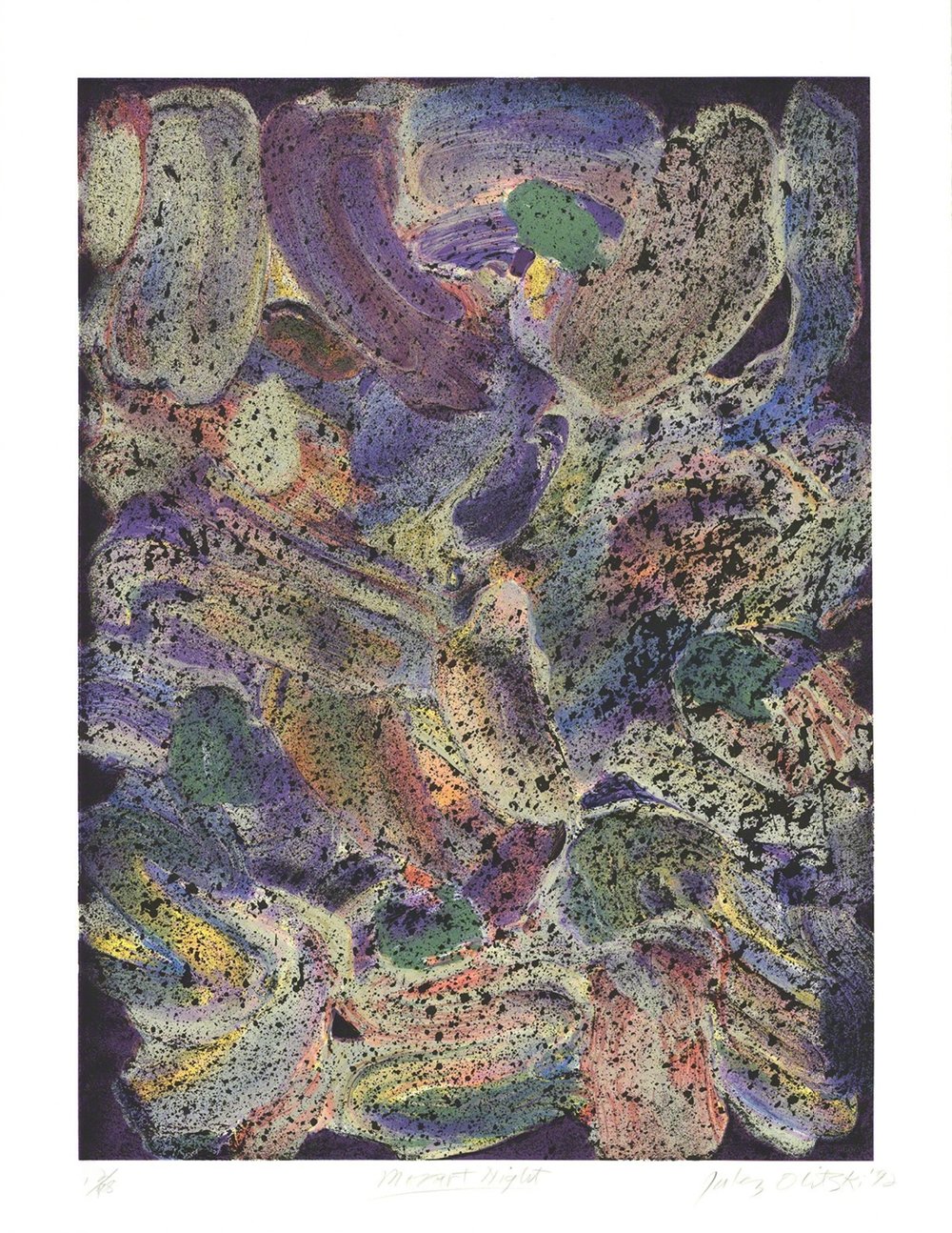 Olitski, Jules | Mozart Night, 1992 — available on Composition Gallery