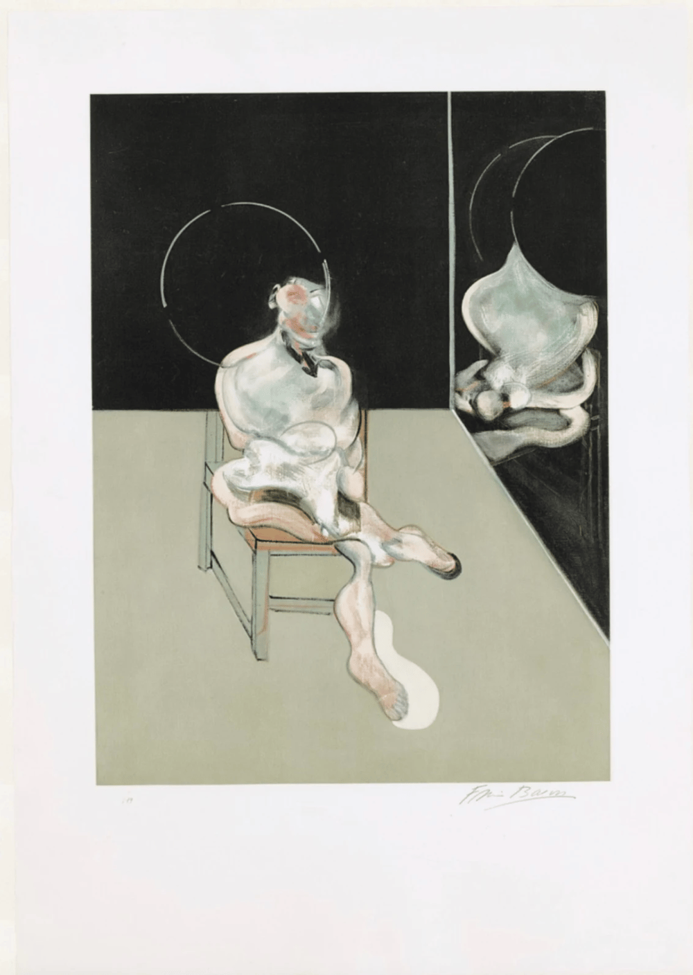 Bacon, Francis | Seated Figure, 1983 — available on Composition Gallery