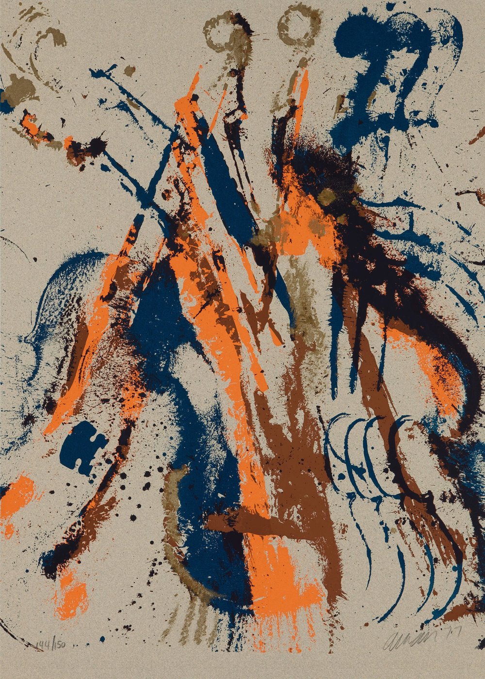 Arman, Fernandez | Grey Mood Variation, 1977 — available on Composition Gallery