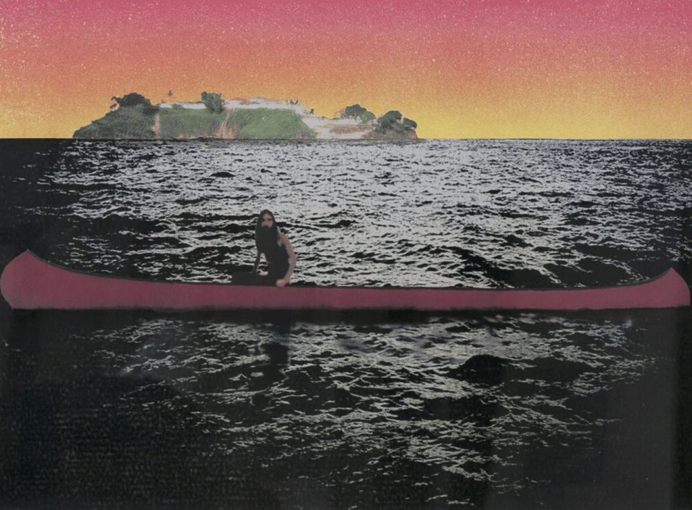 Doig, Peter | Canoe island, 2000 — available on Composition Gallery