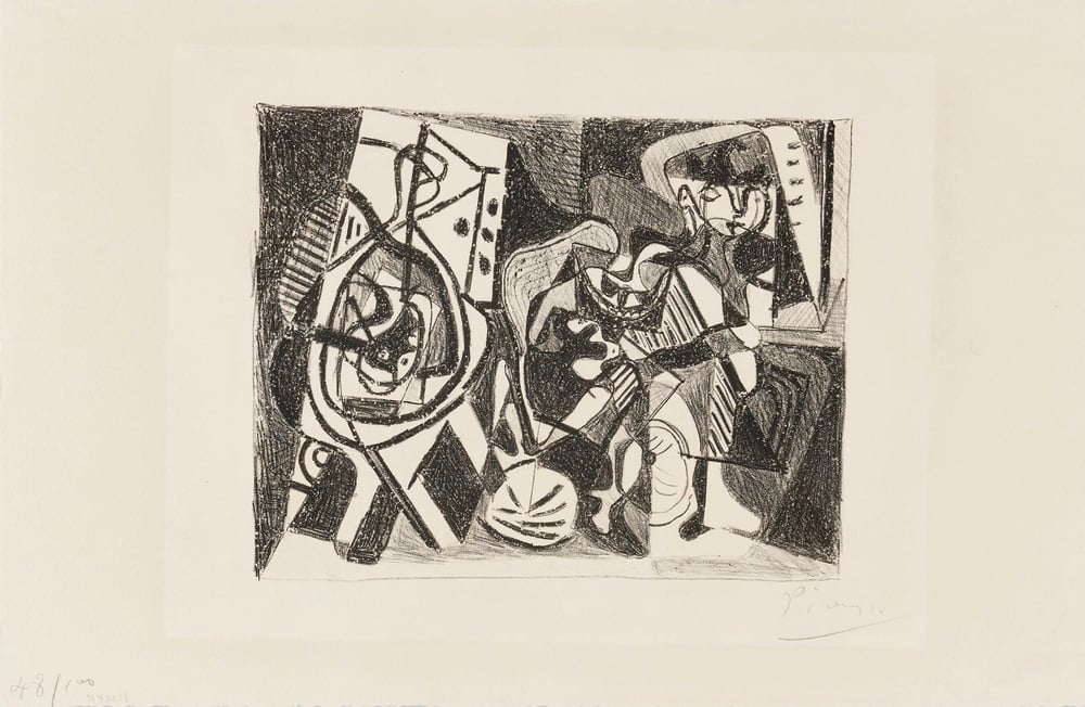 Picasso, Pablo | Scène d'intérieur, 1926 — available on Composition Gallery