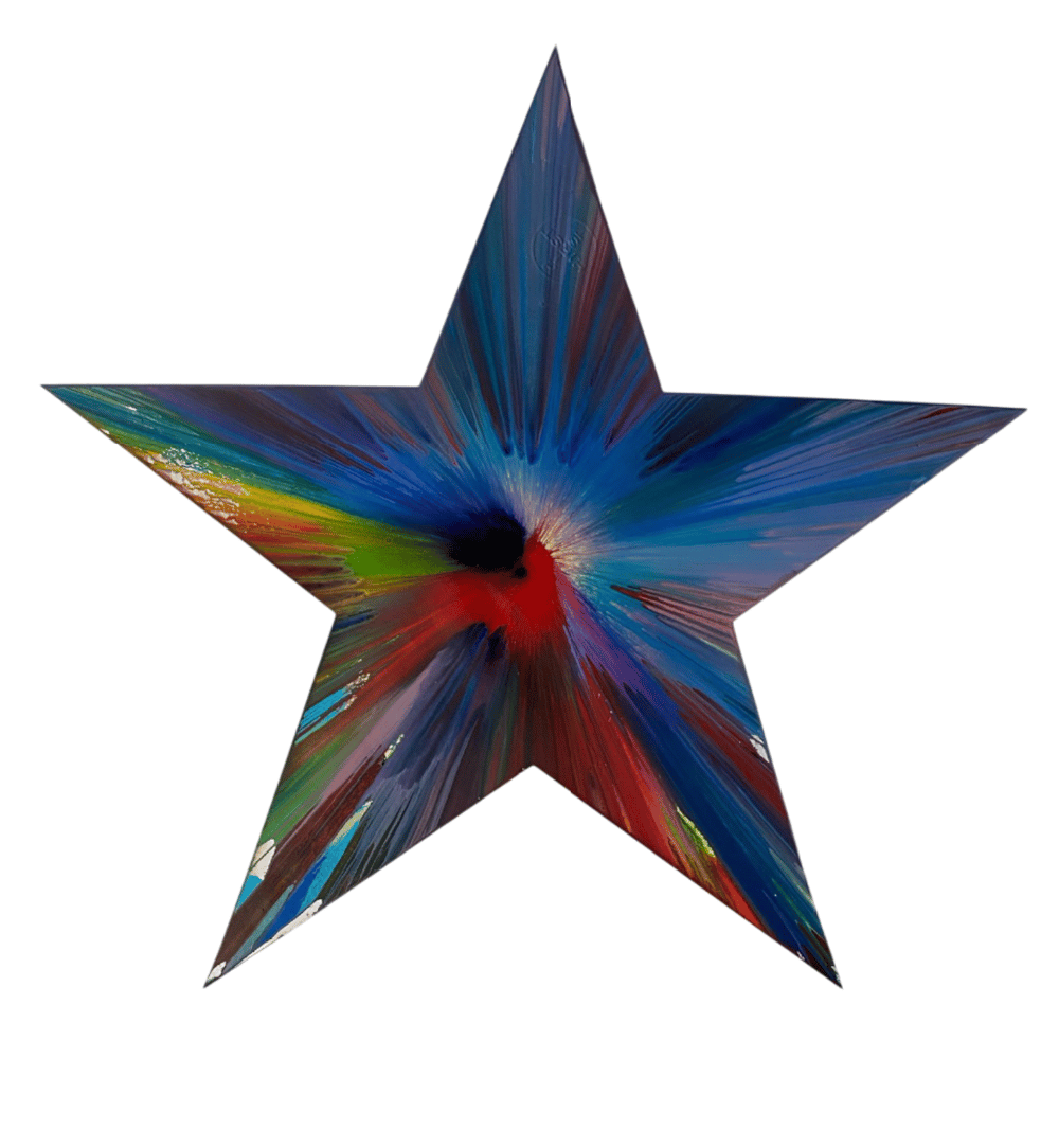 Hirst, Damien | Untitled (spin star), 2009 — available on Composition Gallery