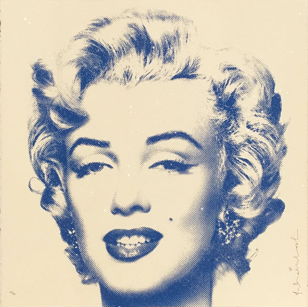 Mr. Brainwash | Diamond Girl - Blue, 2016 — available on Composition Gallery
