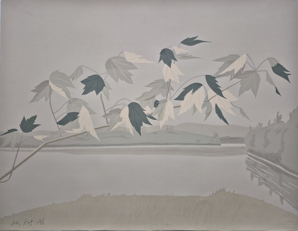 Katz, Alex | Late July 2, 1971 — available on Composition Gallery