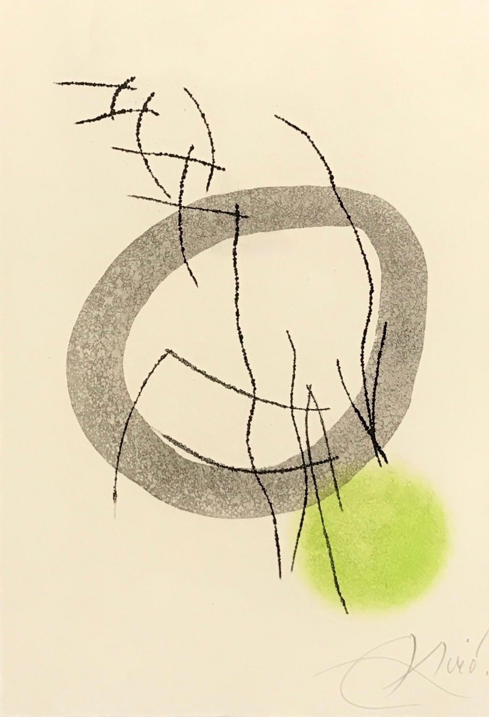 Miró, Joan | Miranda et La Spirale, 1979 — available on Composition Gallery