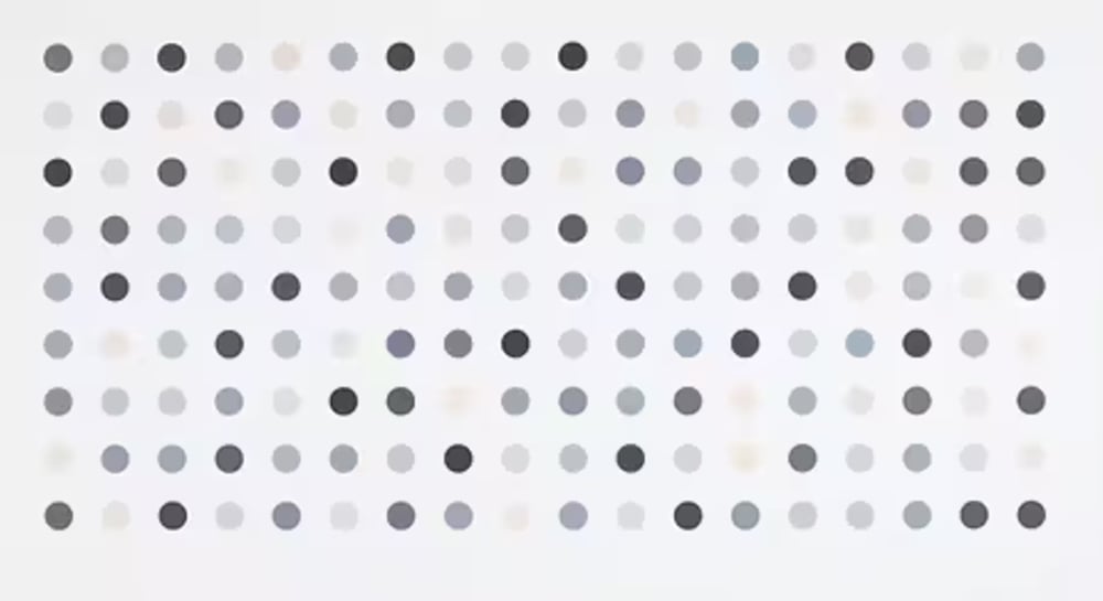 Hirst, Damien | Diacetoxyscirpenol Spot Print, 2005 — available on Composition Gallery
