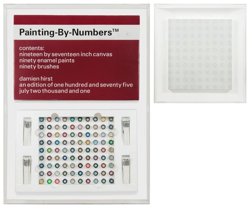 Hirst, Damien | Painting by Numbers, 2001 — available on Composition Gallery