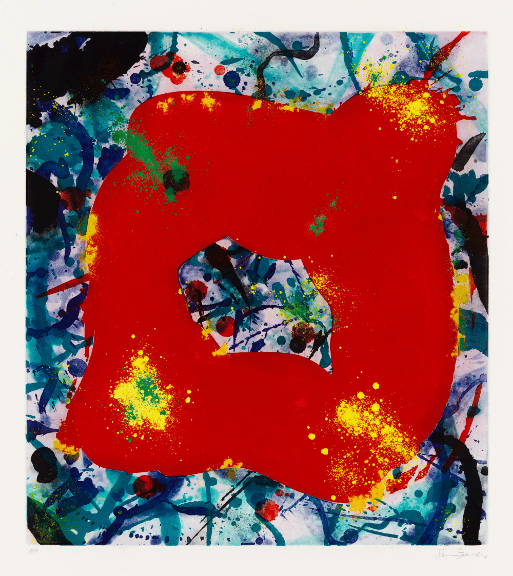 Francis, Sam | Untitled (SFE-071), 1989 — available on Composition Gallery