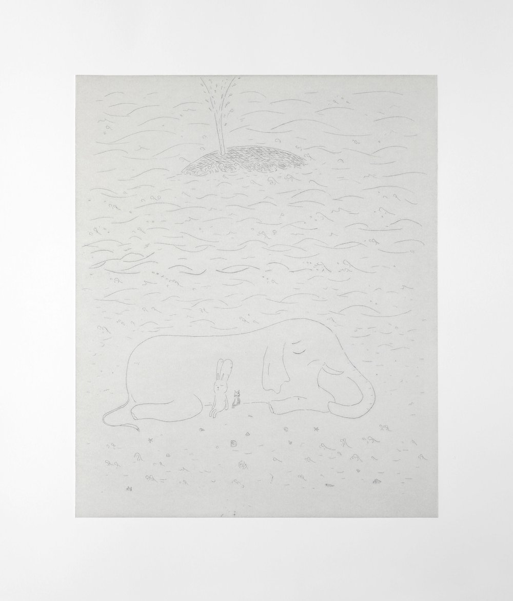 Kaga, Atsushi | Elephant and whale, 2022 — available on Composition Gallery