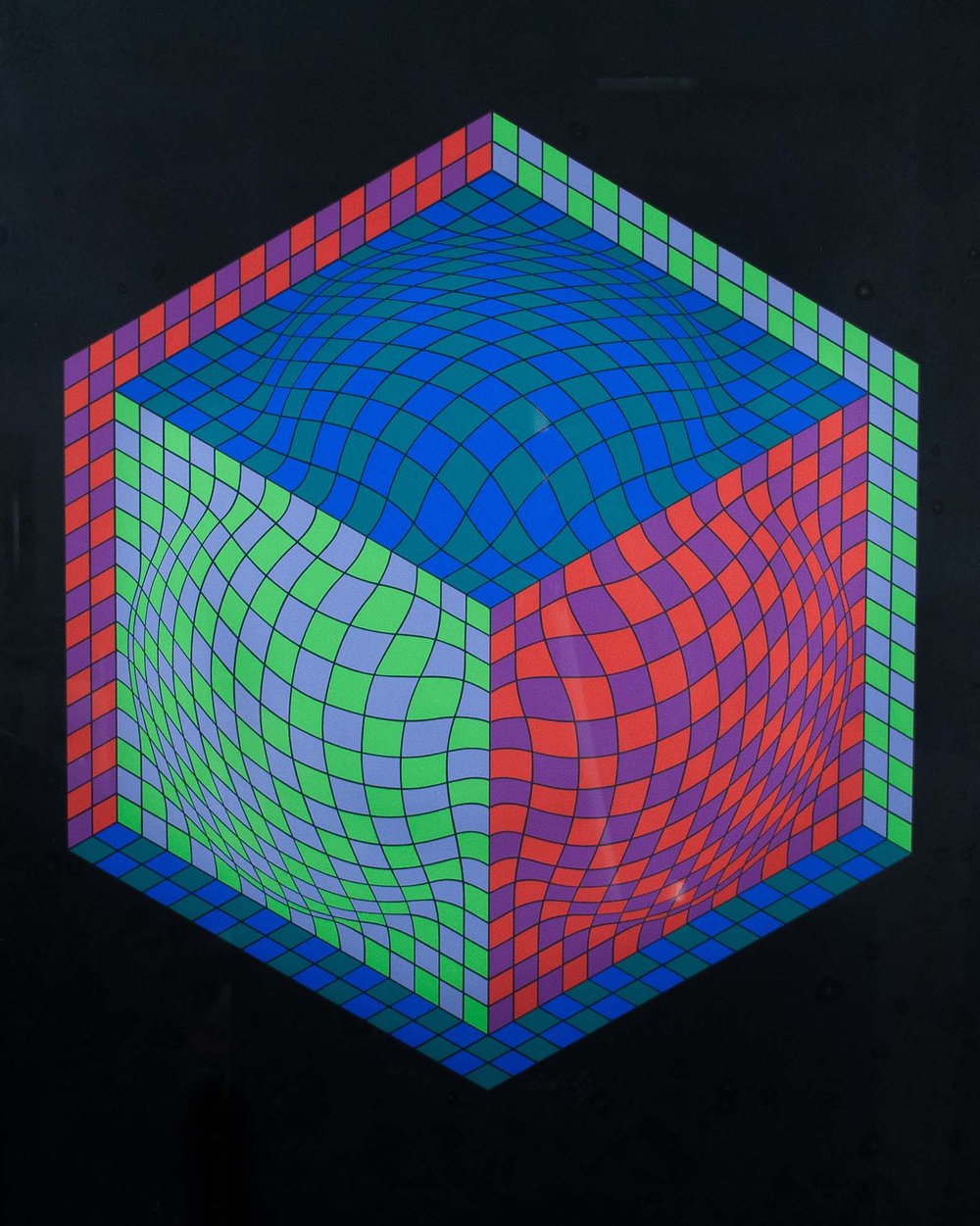 Vasarely, Victor | Dagg 2, 1981 — available on Composition Gallery