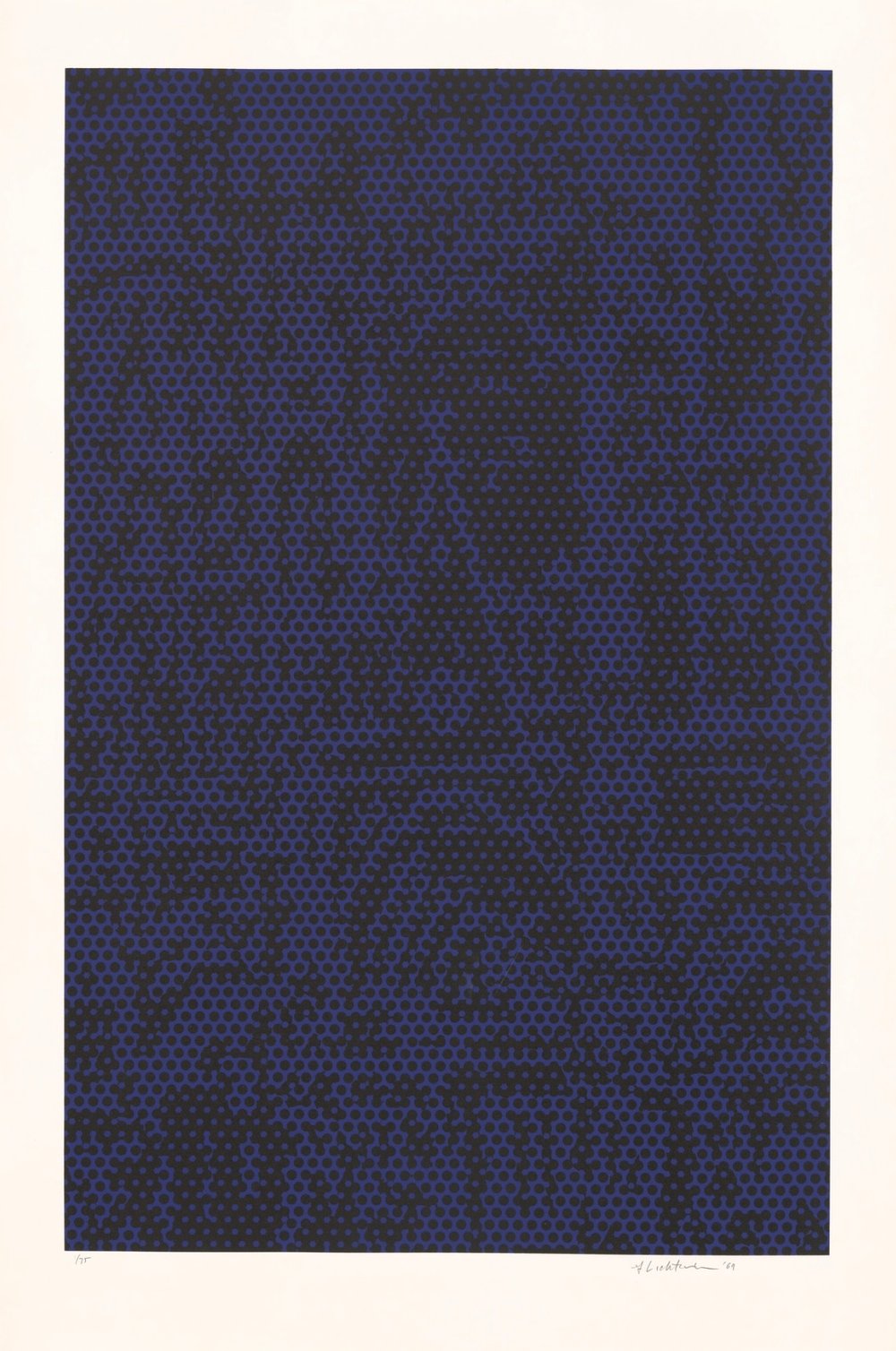 Lichtenstein, Roy | Cathedral #6, 1969 — available on Composition Gallery